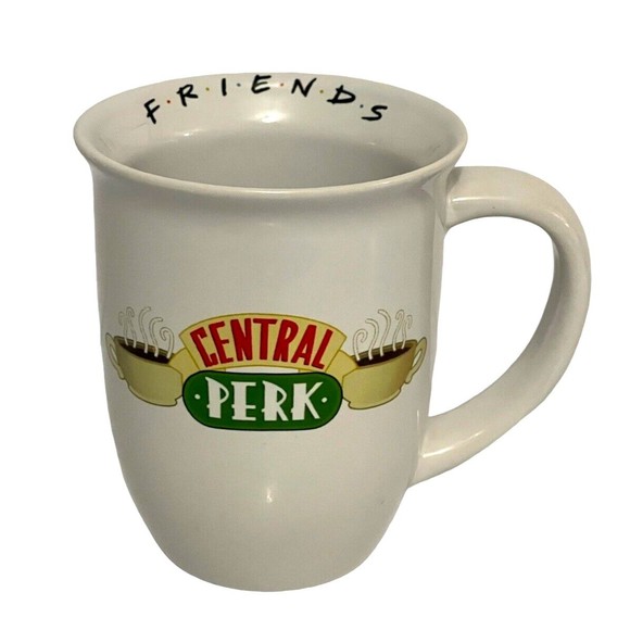 Friends Central Perk Coffee Mug Cup 16 oz Smelly Cat 90s Tv Sitcom Show NBC - Picture 1 of 9